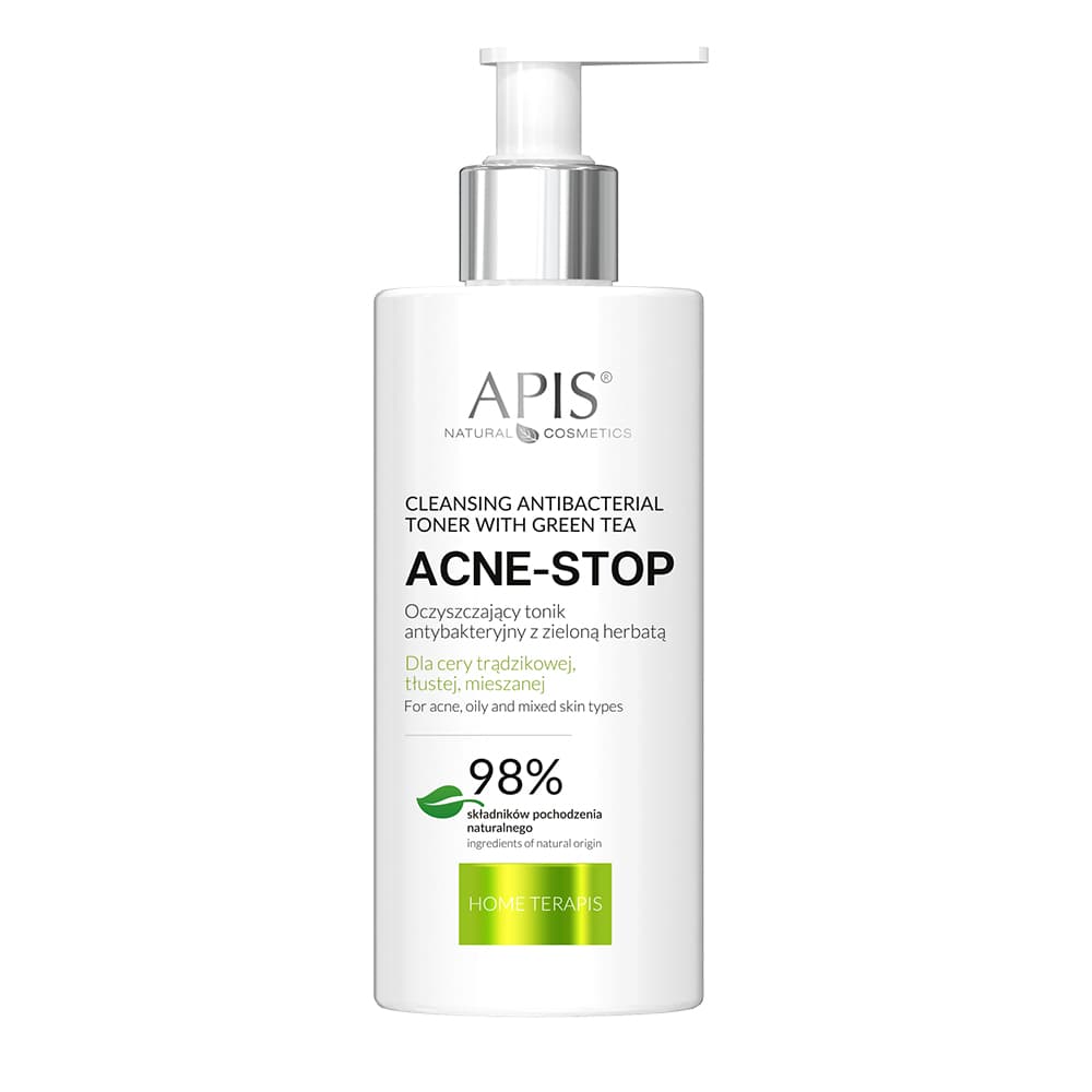 Oczyszczający tonik antybakteryjny Apis Acne-Stop Home Terapis