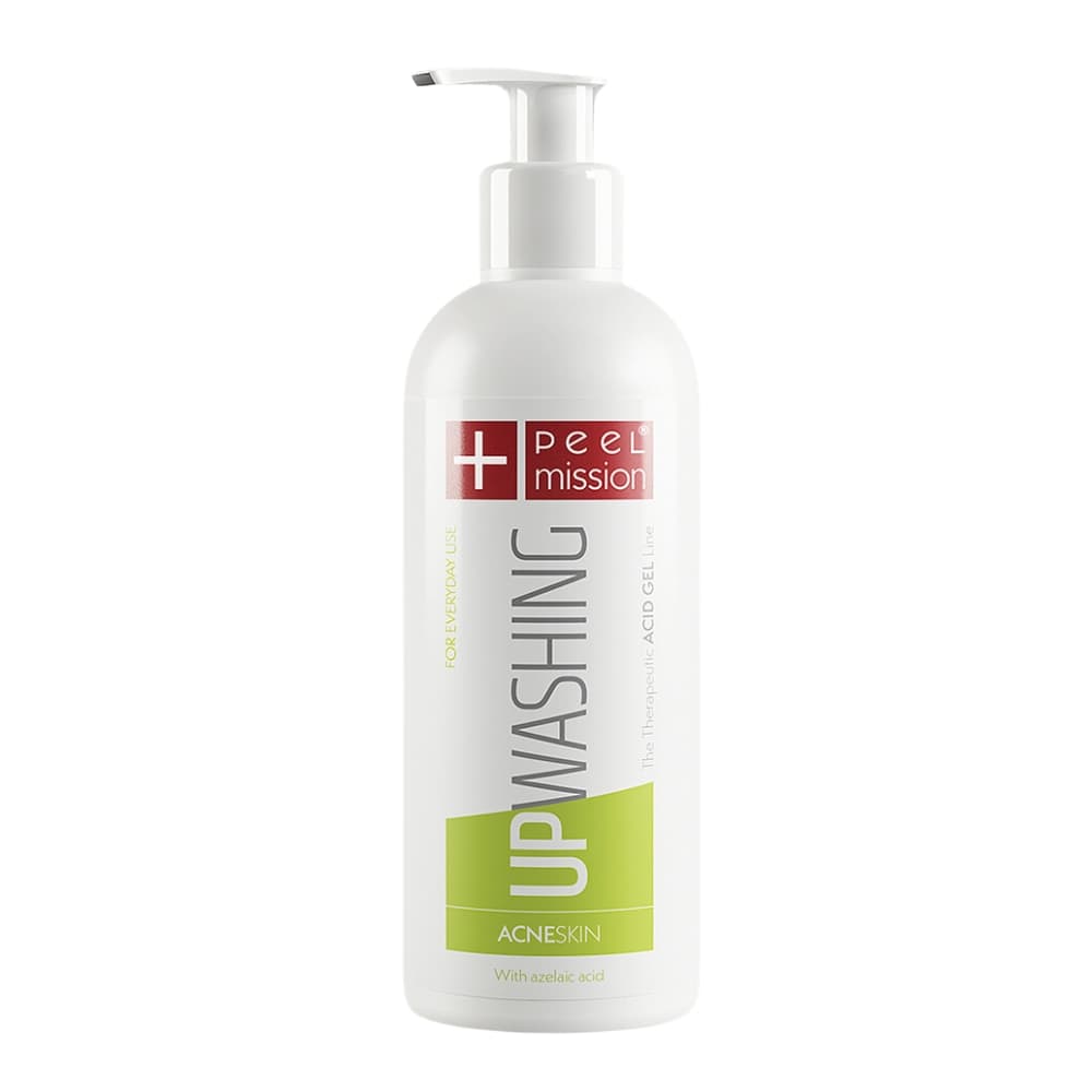Żel do mycia twarzy do cery tłustej i mieszanej - Peel Mission - UpWashing Acne Skin -