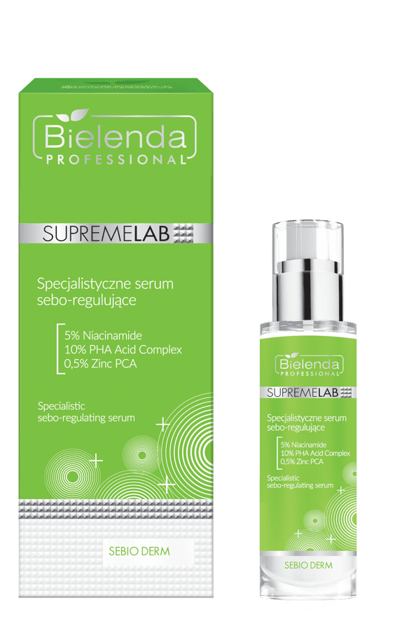 Specjalistyczne serum sebo-regulujące Bielenda Supremelab Sebio Derm
