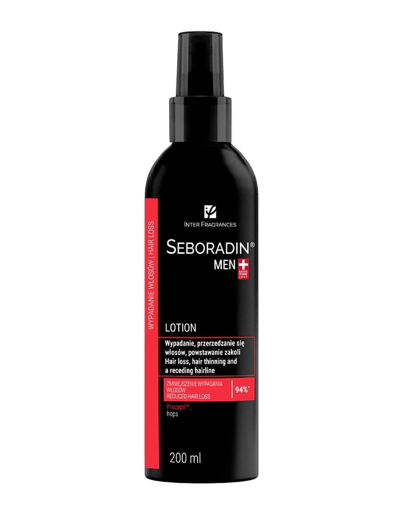 Lotion przeciw wypadaniu włosów dla mężczyzn Seboradin Men Forte