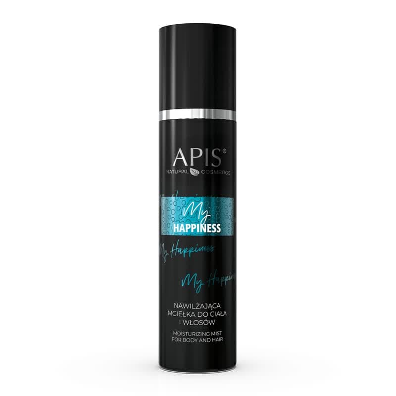 Nawilżająca mgiełka do ciała i włosów - Apis My Happiness -