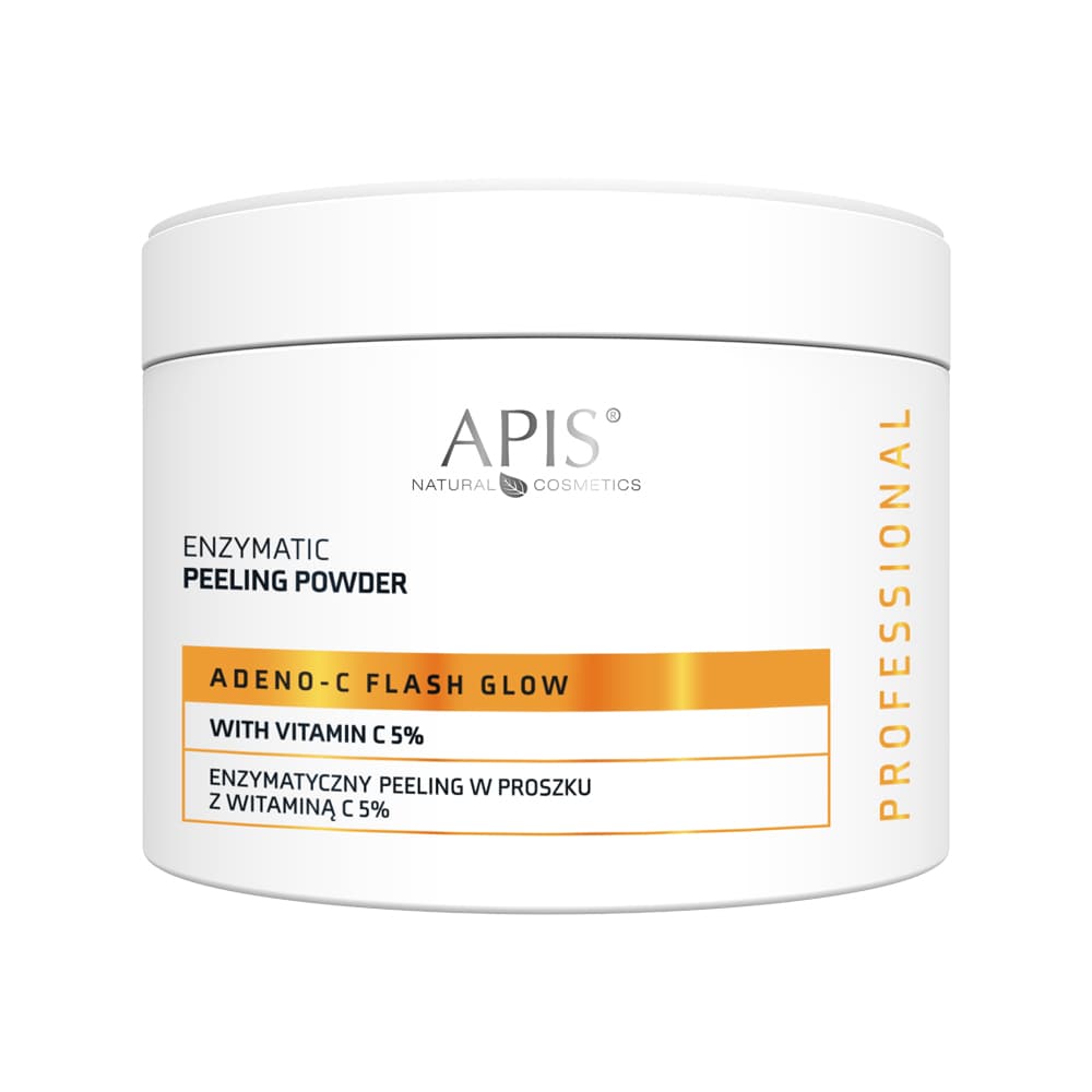 Enzymatyczny peeling w proszku z witaminą C - Apis Adeno-C Flash Glow -