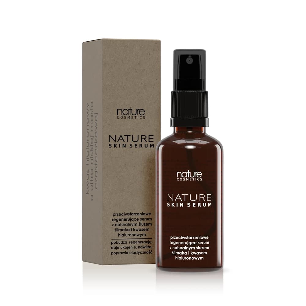 Serum ze śluzem ślimaka 98% - Nature Cosmetics - Nature Skin Serum -