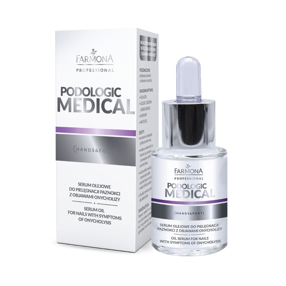 Serum olejowe do pielęgnacji paznokci z onycholizą - Farmona Podologic Medical -