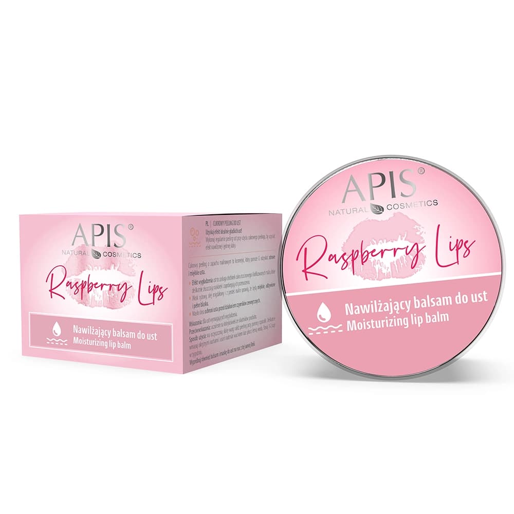 Nawilżający balsam do ust - Apis Raspberry Lips -