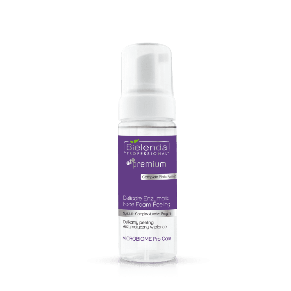 Delikatny peeling enzymatyczny w piance Bielenda MICROBIOME Pro Care