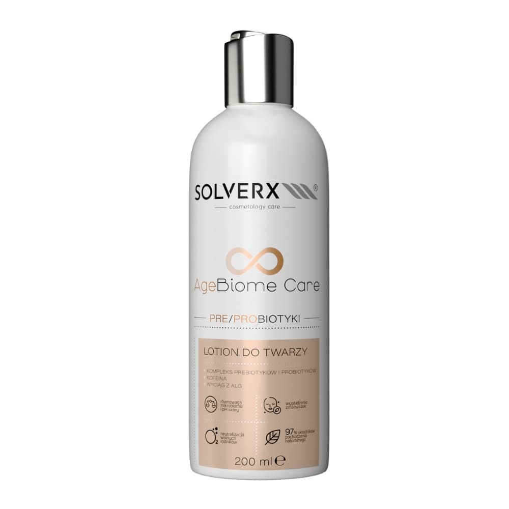 Lotion do twarzy - Solverx - AgeBiome Care -
