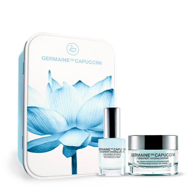 ZESTAW Germaine de Capuccini - Timexpert Hydraluronic SOFT - Krem nawilżająco - wypełniający + Serum nawilżająco-wypełniające