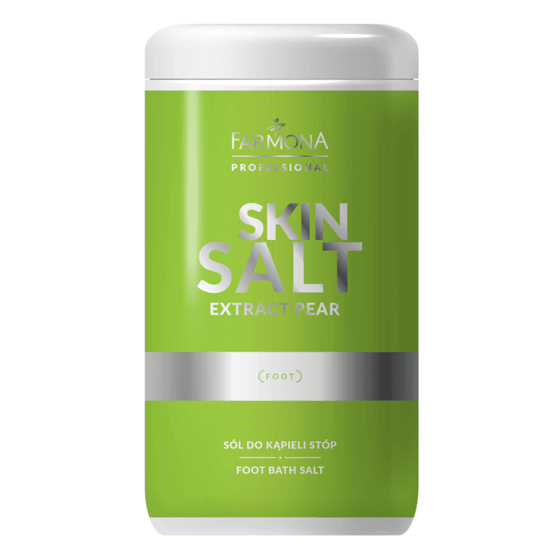 Sól do kąpieli stóp - Farmona Skin Salt Extract Pear -