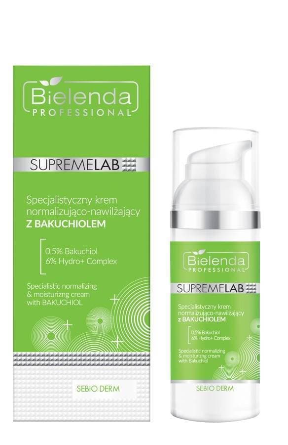 Specjalistyczny krem normalizująco-nawilżający Bielenda Supremelab Sebio Derm