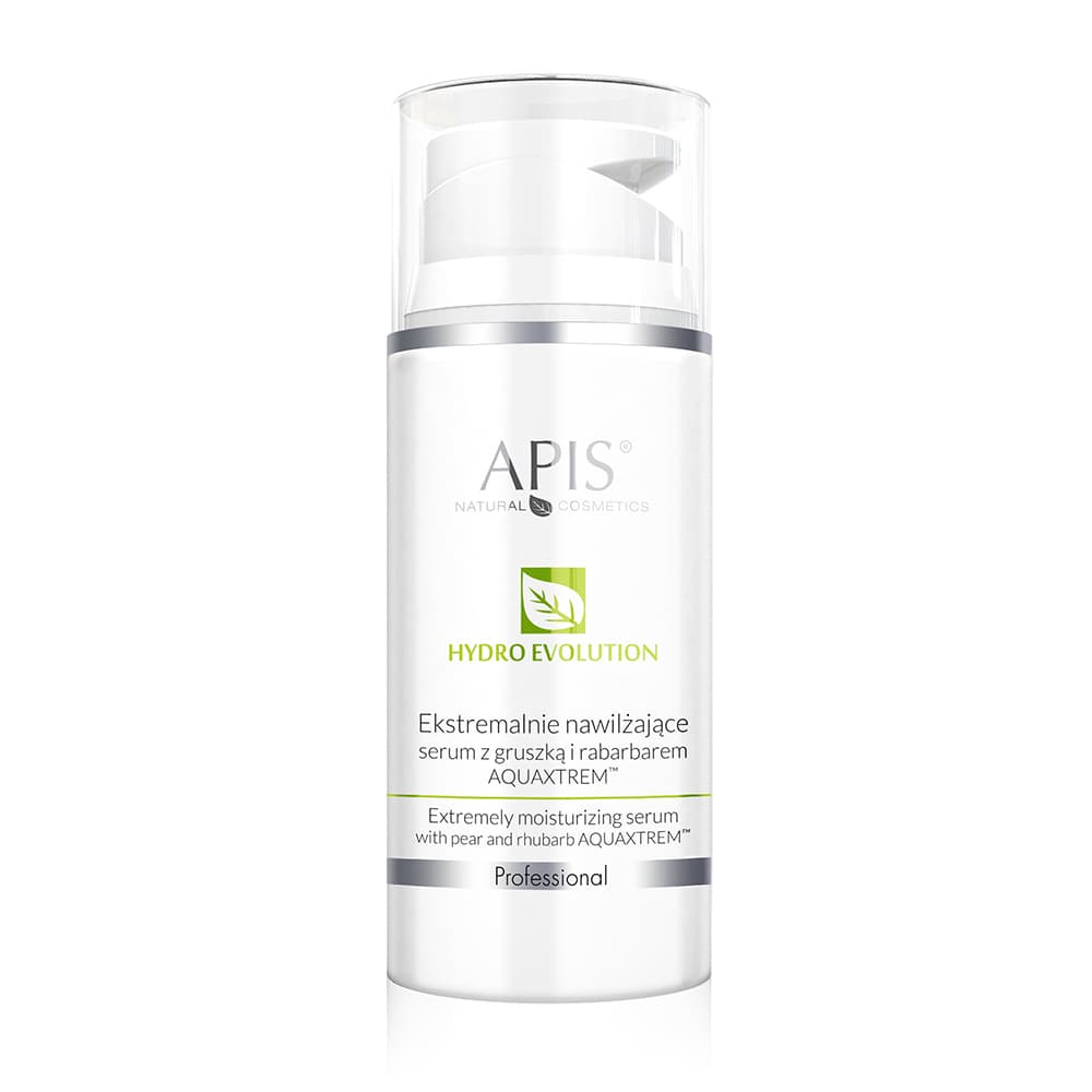 Ekstremalnie nawilżające serum z gruszką i rabarbarem AQUAXTREM™ - Apis Hydro Evolution -