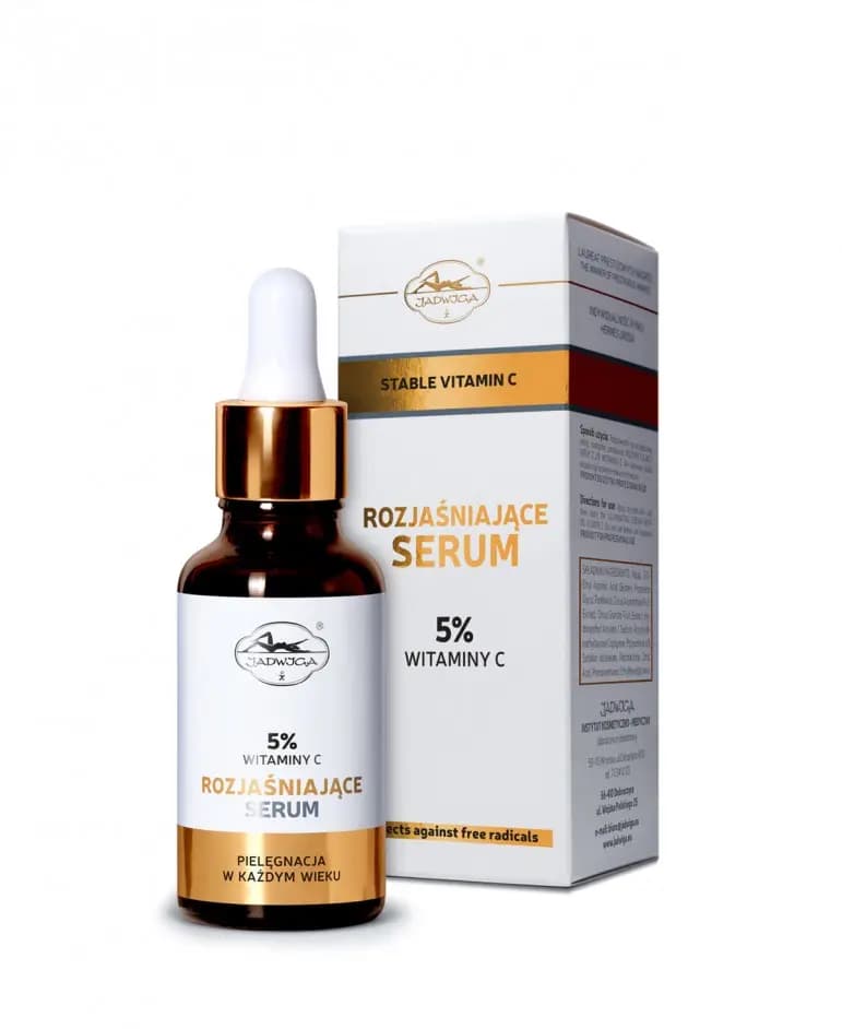 Rozjaśniające serum 5% witaminy C - Jadwiga -