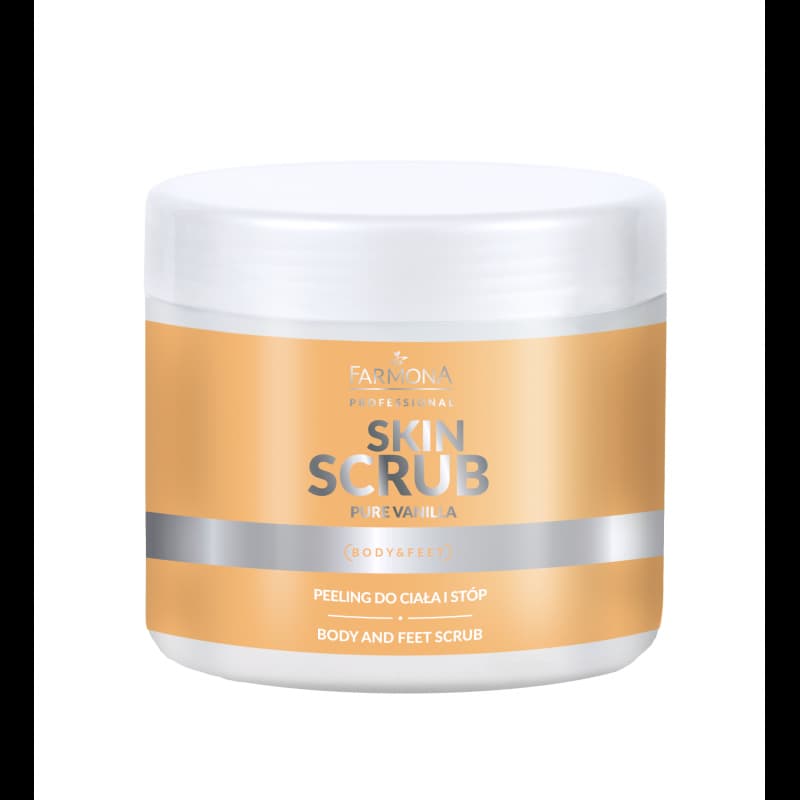 Peeling do ciała i stóp - Farmona Professional - Skin Scrub Pure Vanilla -