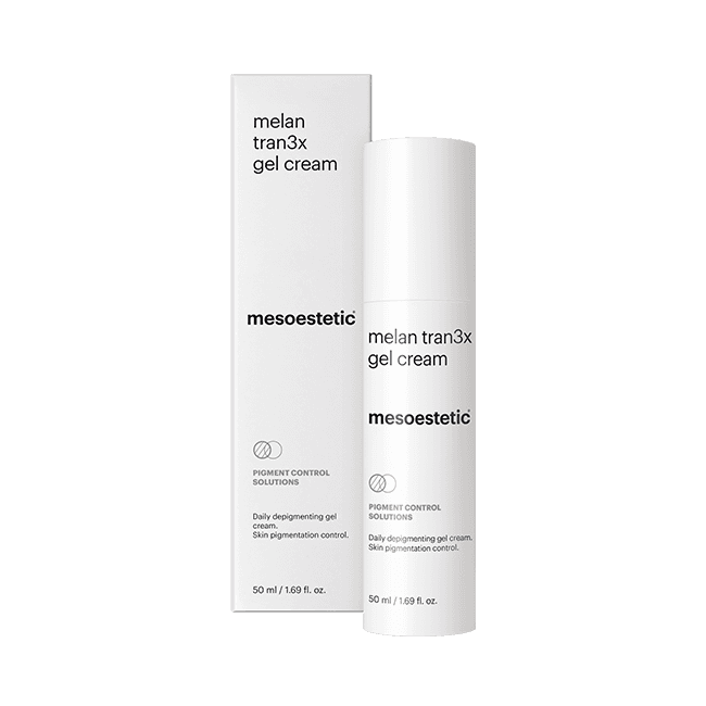 Żel-krem o działaniu depigmentującym na dzień Mesoestetic Melan Tran3x gel-cream