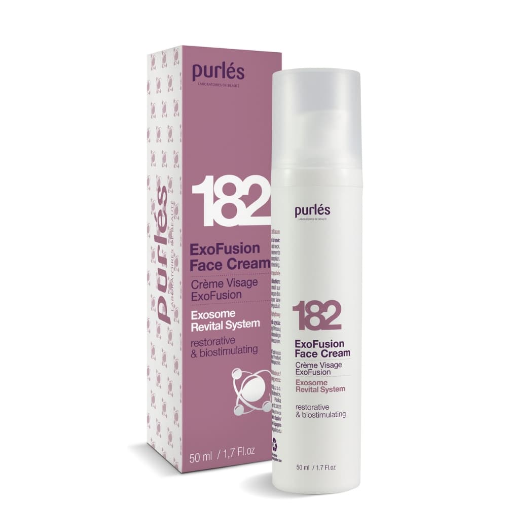 Krem do twarzy z egzosomami - Purles 182 ExoFusion Face Cream -
