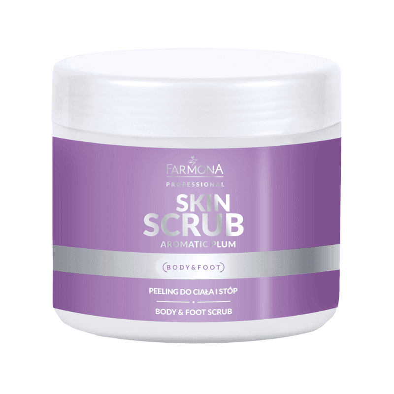 Peeling do ciała i stóp - Farmona Profesional - Skin Scrub Aromatic Plum -