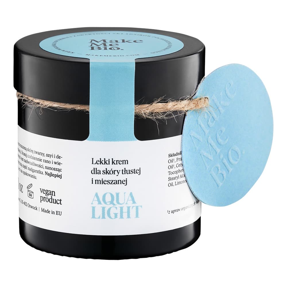 Lekki krem dla skóry tłustej i mieszanej - Make Me Bio - Aqua Light -