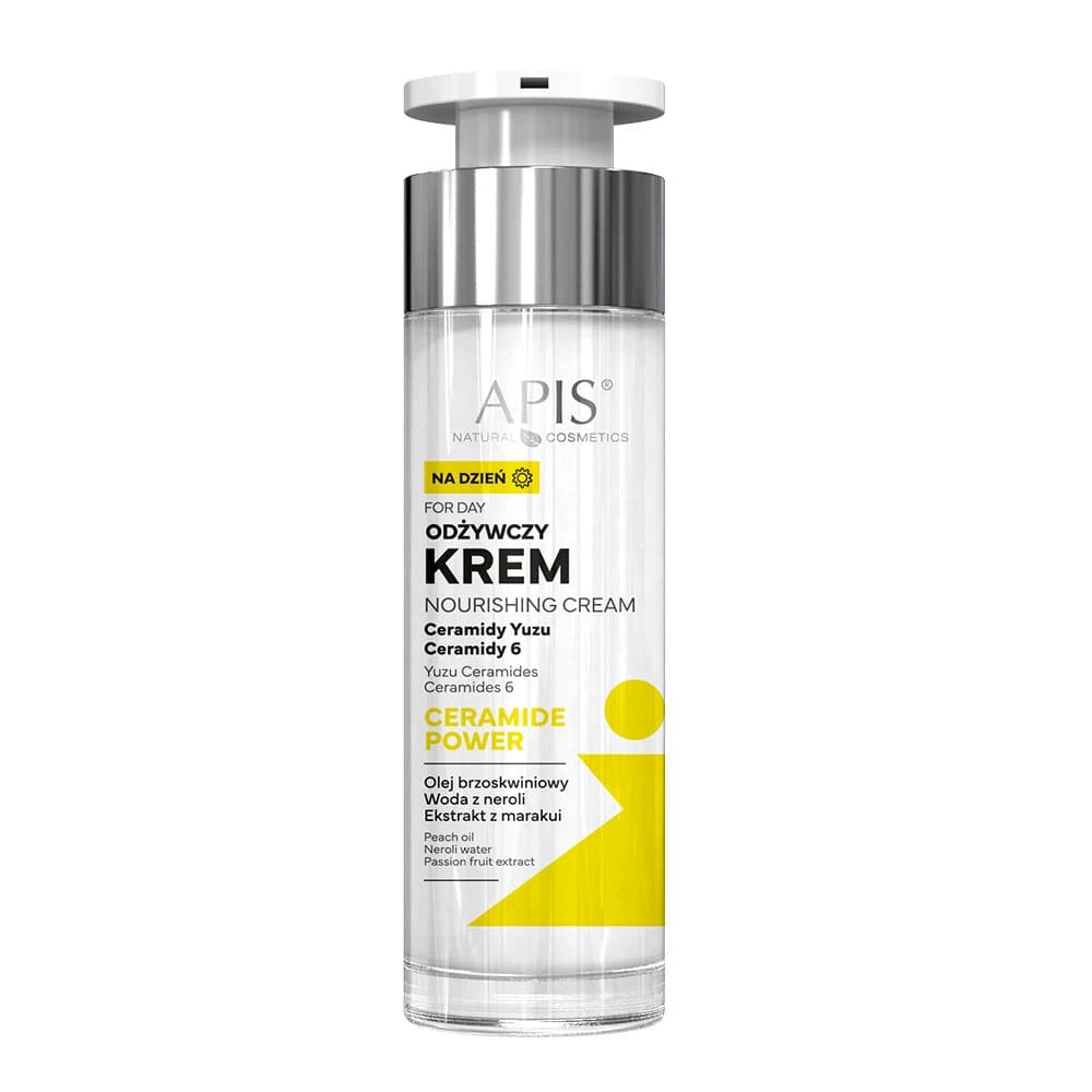 Odżywczy krem na dzień z ceramidami - Apis Ceramide Power -