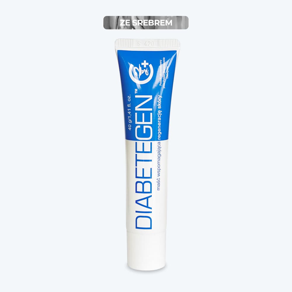 DIABETEGEN maść wspomagająca gojenie ze srebrem