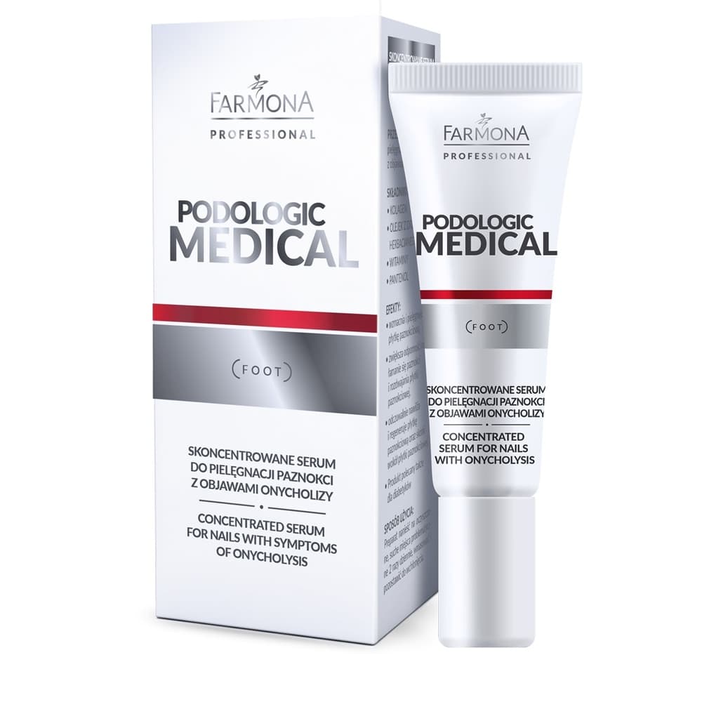 Skoncentrowane serum do pielęgnacji paznokci z objawami onycholizy - Farmona Podologic Medical -