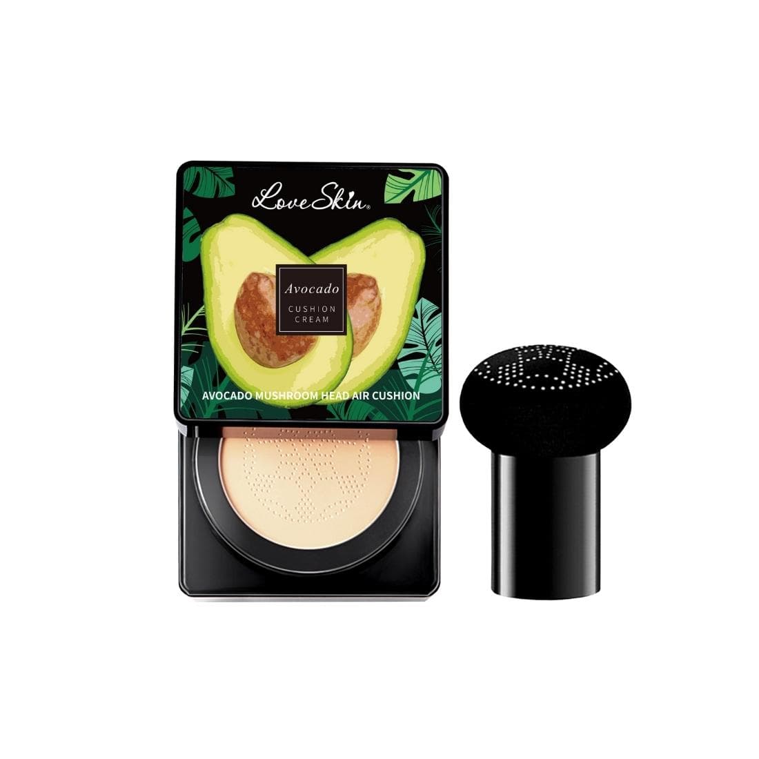 Avocado Cushion BB Cream, - Nawilżający krem BB z masłem Shea i Avocado (kolor #25)