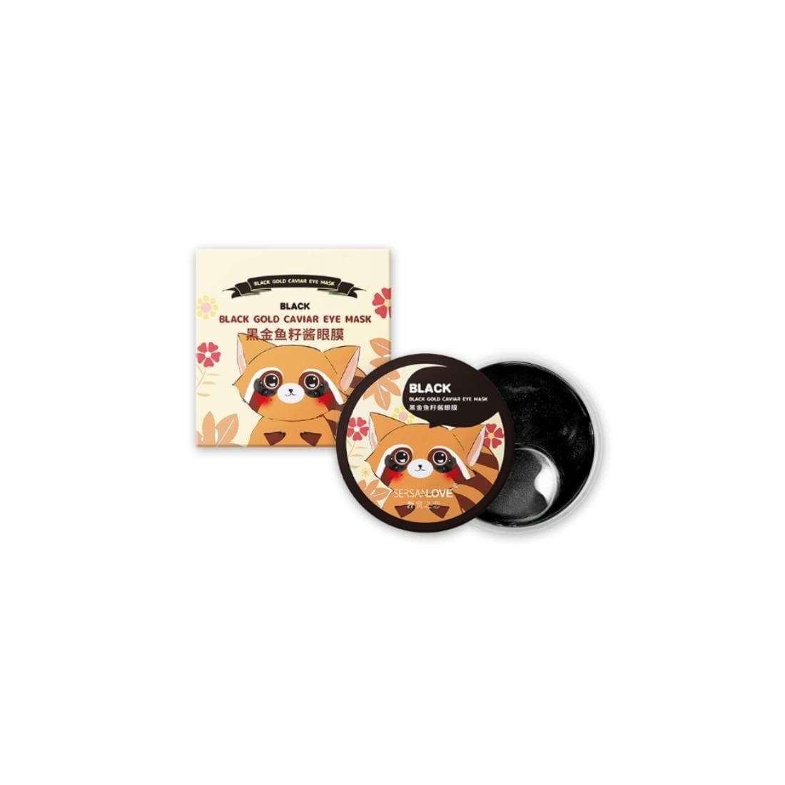 Black Gold Caviar Eye Mask,. - Pielęgnacyjne hydrożelowe płatki pod oczy