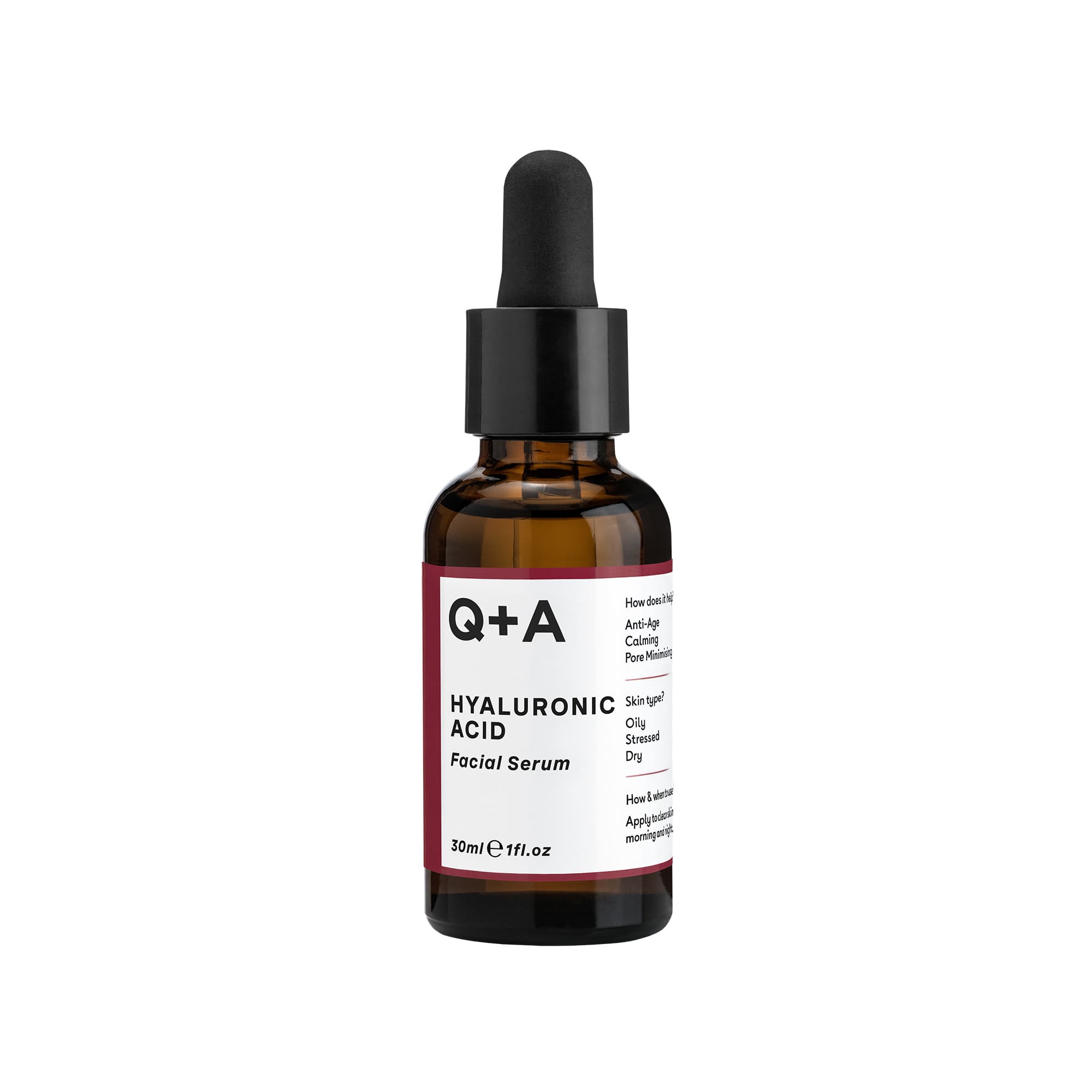 Hyaluronic Acid Facial Serum, - nawilżające serum do twarzy z kwasem hialuronowym