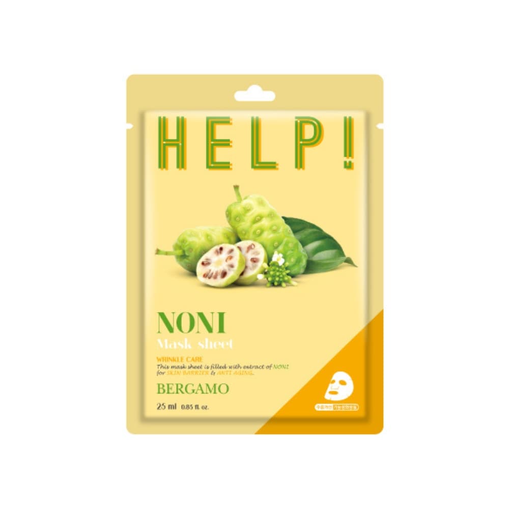 HELP! Noni Mask Sheet, - Kojąca maska w płachcie