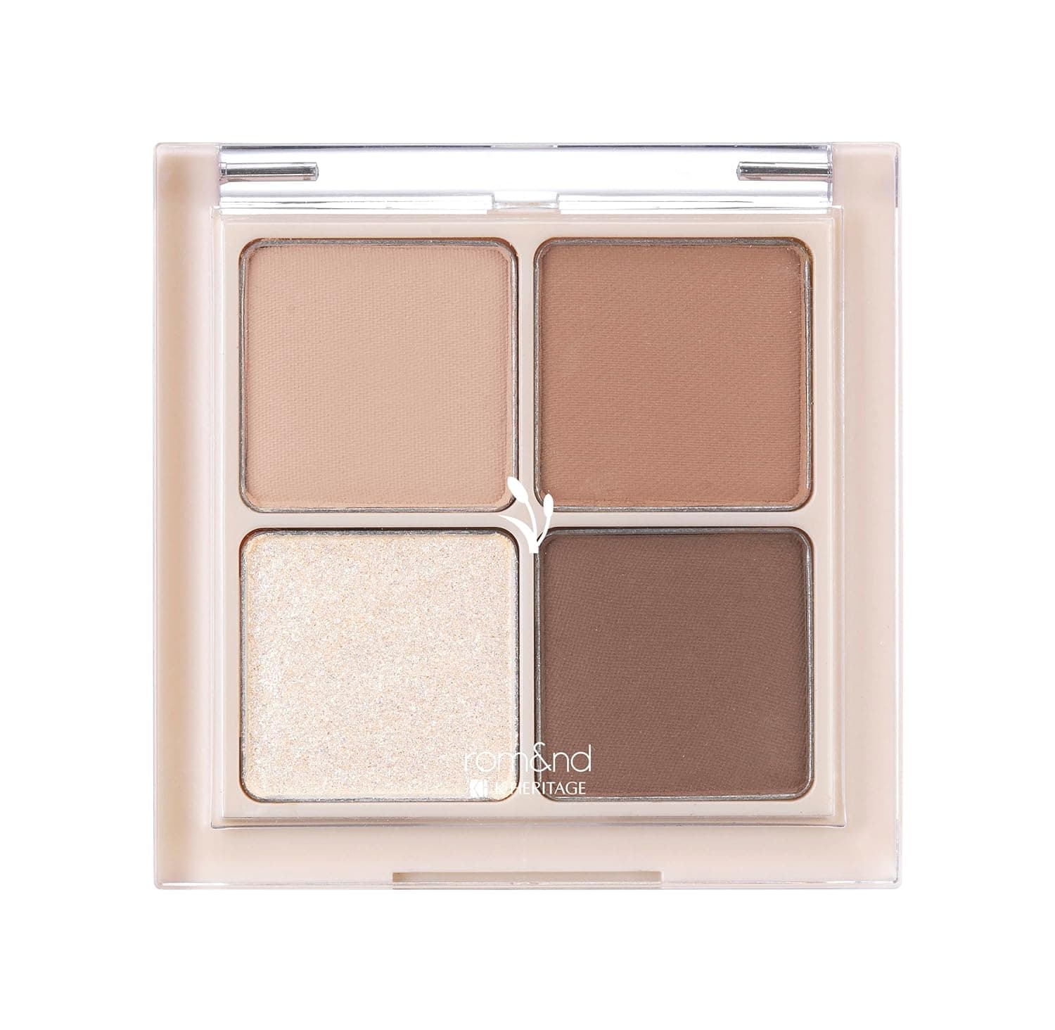 Better Than Eyes N01. Dry Willow Flower, - paleta 4 cieni do powiek w odcieniach nude