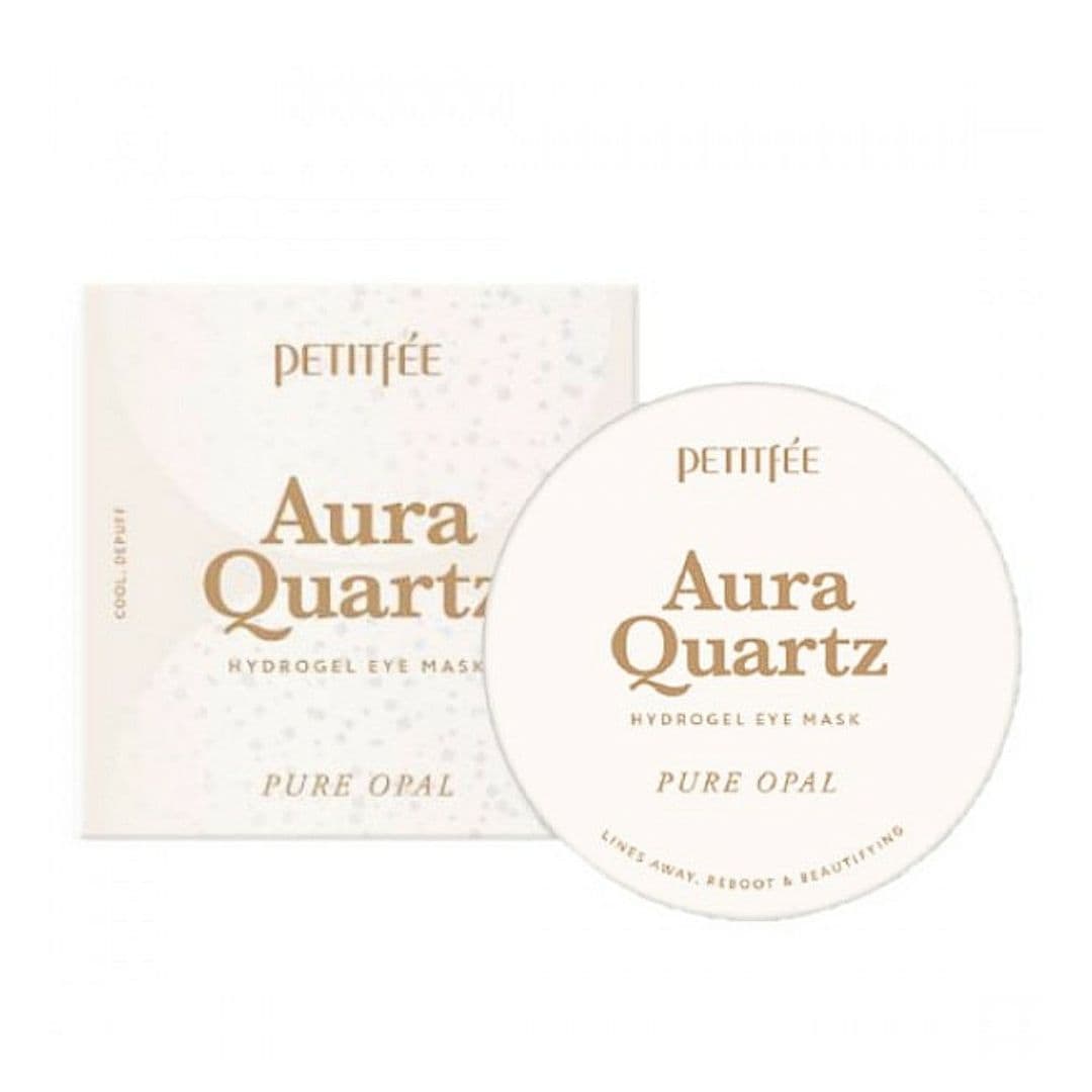 Aura Quartz Hydrogel Eye Mask Pure Opal,. - hydrożelowe płatki pod oczy
