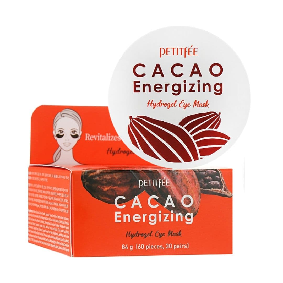 Cacao Energizing Hydrogel Eye Mask,. - hydrożelowe płatki pod oczy