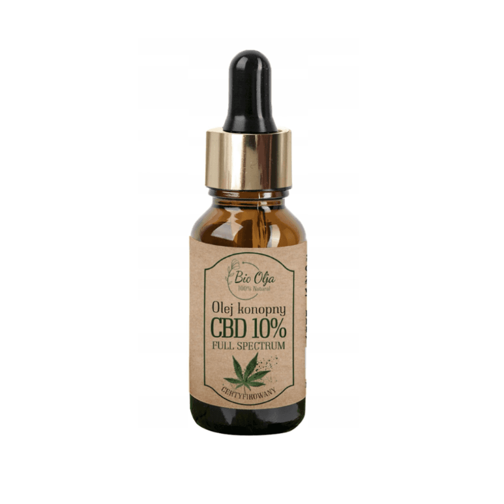 Olejek CBD 10 % FULL SPECTRUM - certyfikowany