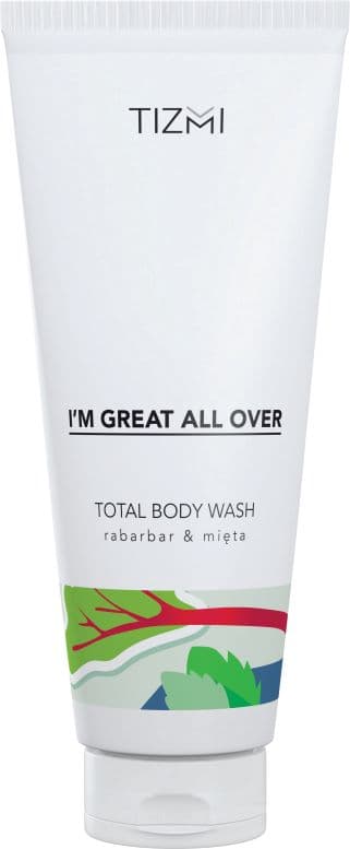 I'm Great All Over - żel do ciała i włosów Rabarbar & Mięta