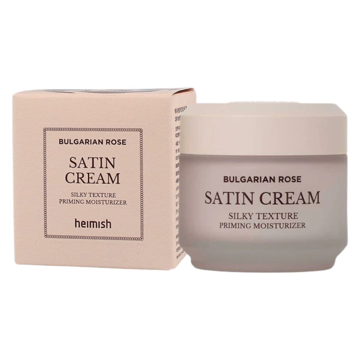 Bulgarian Rose Satin Cream, - satynowy krem z różą damasceńską