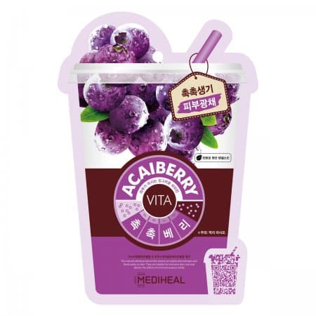 Vita Acaiberry Mask maska energetyzująco- tonizująca z jagodami acai