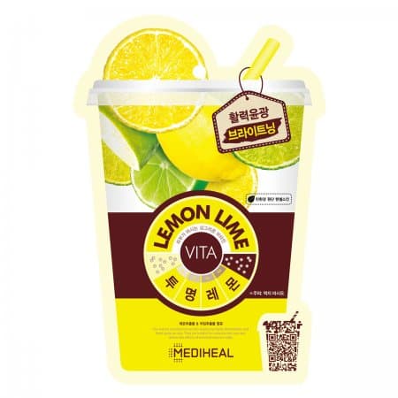 Lemonlime Vita Mask, maska rozświetlająco-energetyzująca z cytryną i limonką
