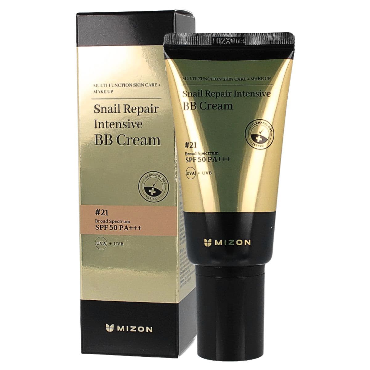 Snail Repair Intensive BB Cream #21 SPF50, - Krem BB ze śluzem ślimaka