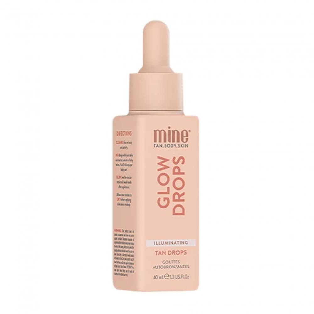 MineTan - Glow Drops - Rozświetlające Krople Samoopalające