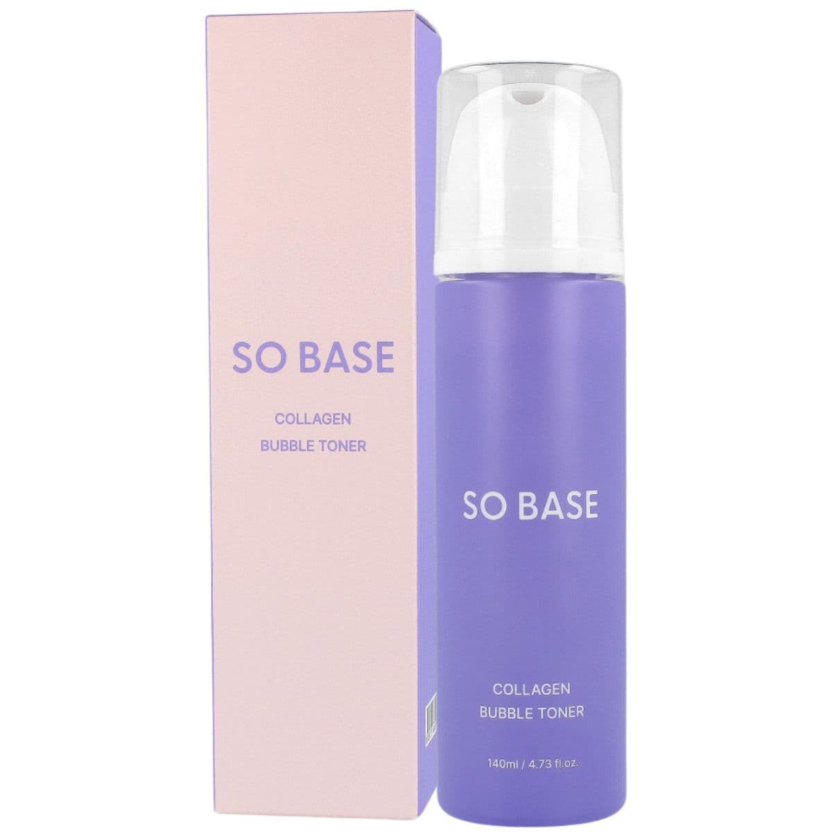 Collagen Bubble Toner, - rozświetlający tonik w piance z kolagenem i peptydami