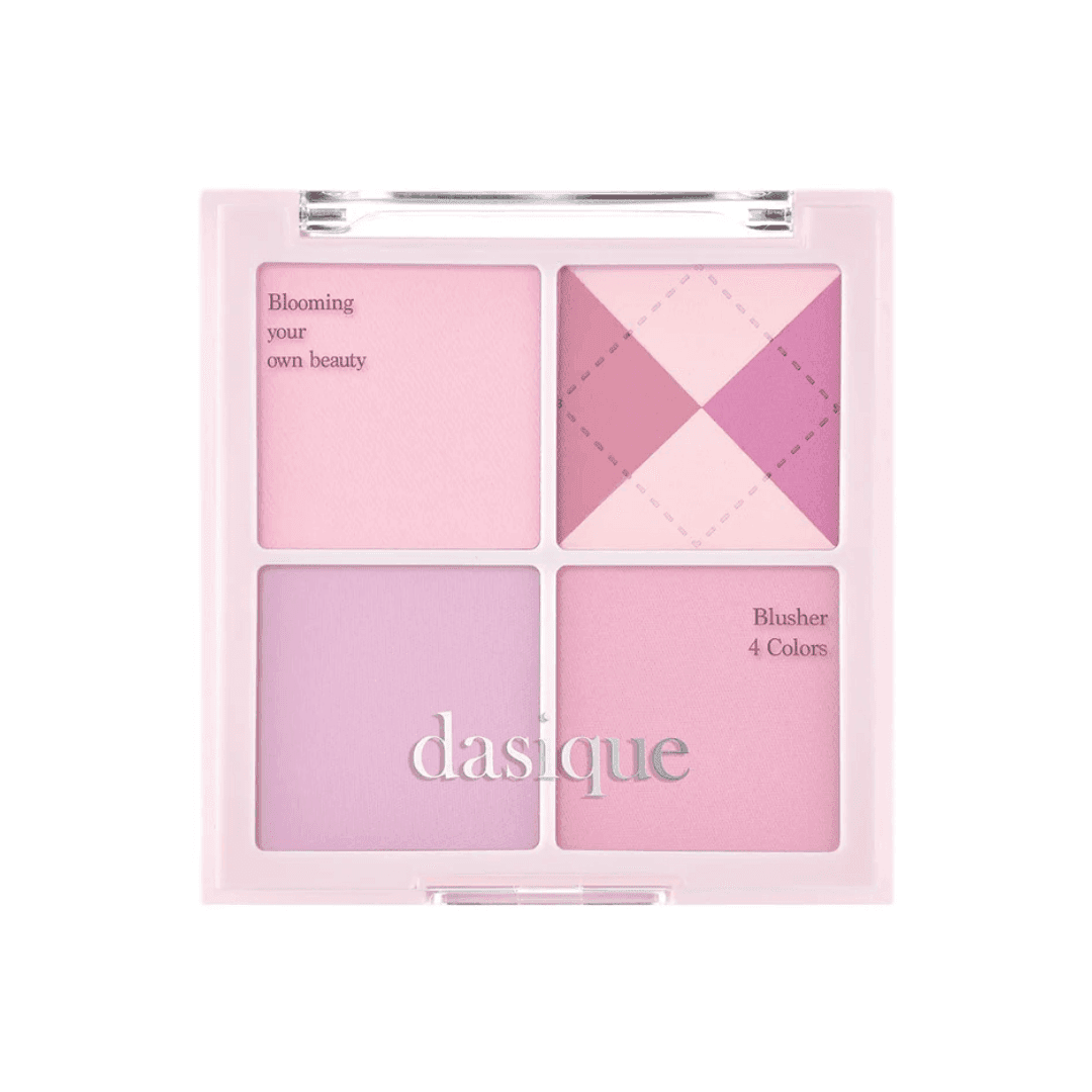 Blending Mood Cheek #05 Violet Knit, - paleta chłodnych róży do policzków w odcieniach fioletu i różu