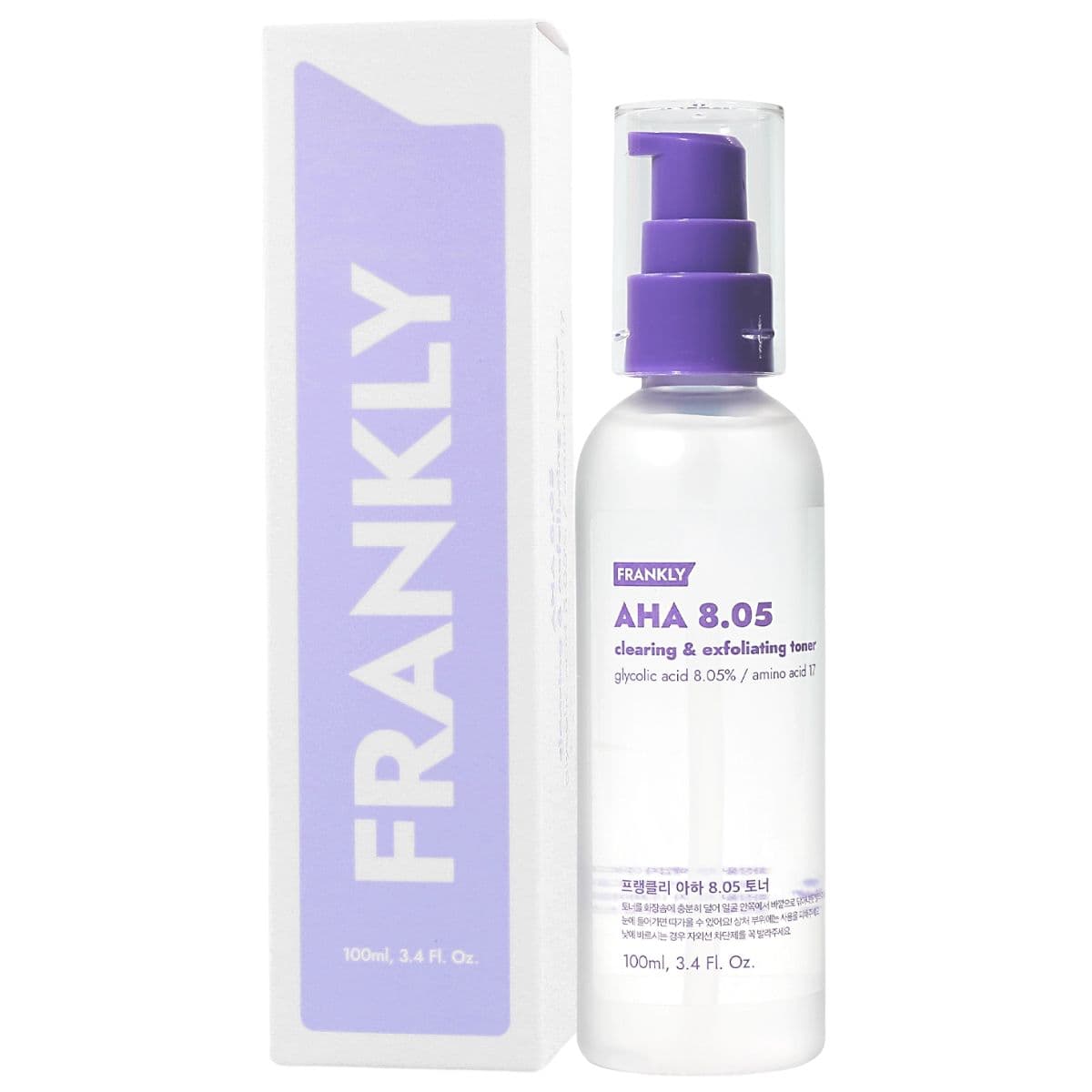 AHA 8.05 Clearing & Exfoliating Toner, - tonik złuszczający z kwasem glikolowym