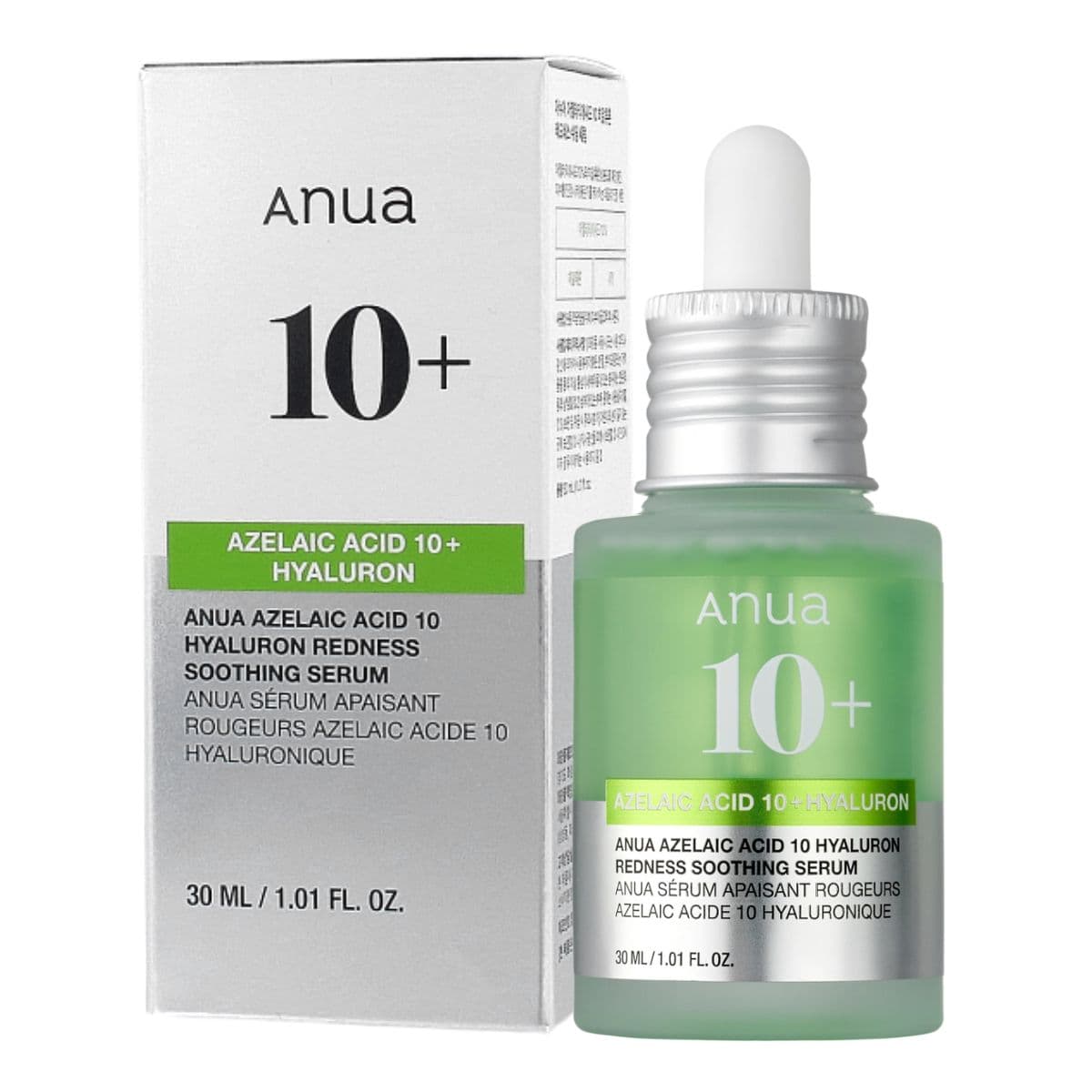 Azelaic Acid 10 Hyaluron Redness Soothing Serum, - kojące serum do twarzy