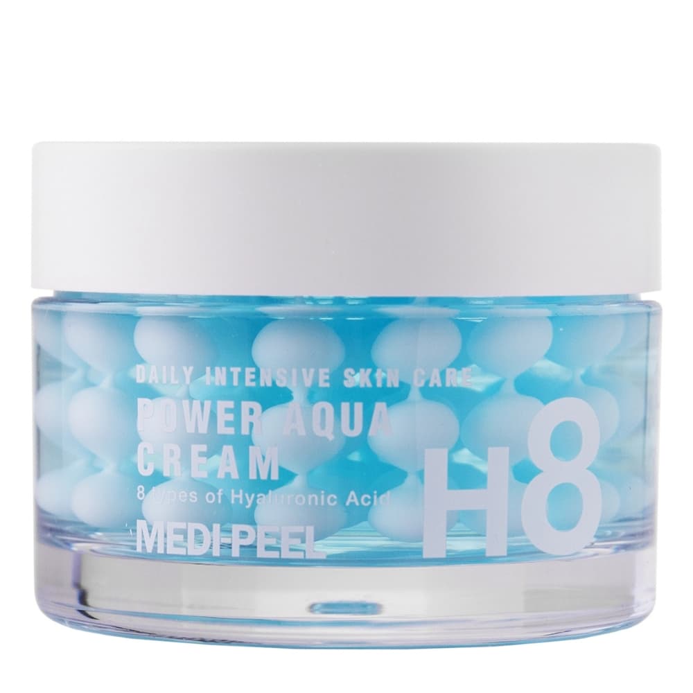 PEEL - Power Aqua Cream, - intensywnie nawilżający krem-żel z kapsułkami hialuronowymi