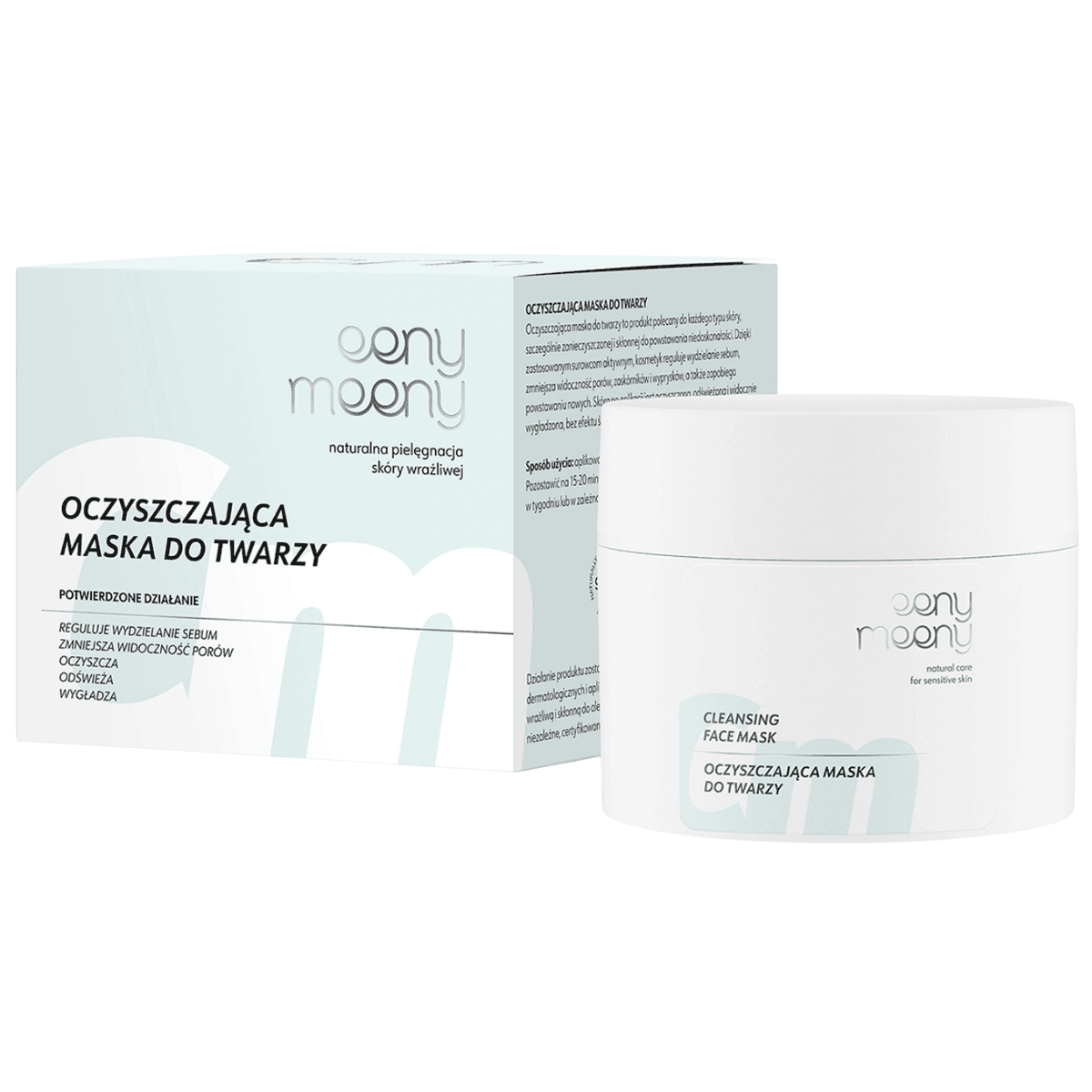 Eeny Meeny - Cleansing Face Mask, - oczyszczająca maska do twarzy