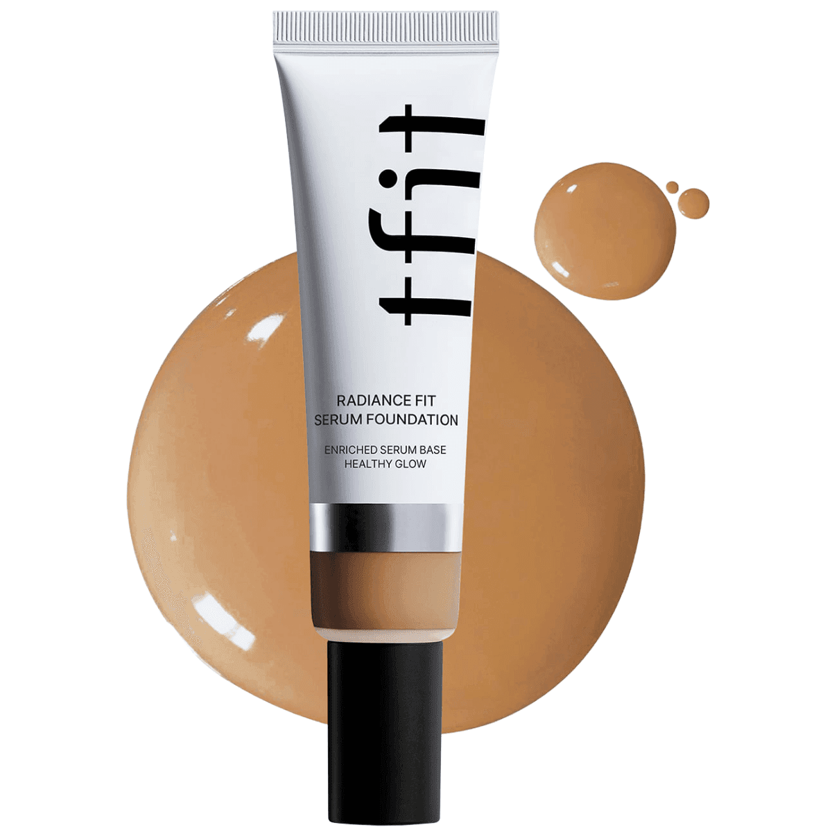 Radiance Fit Serum Foundation N4.5 Camel, - rozświetlający podkład do twarzy w formie serum