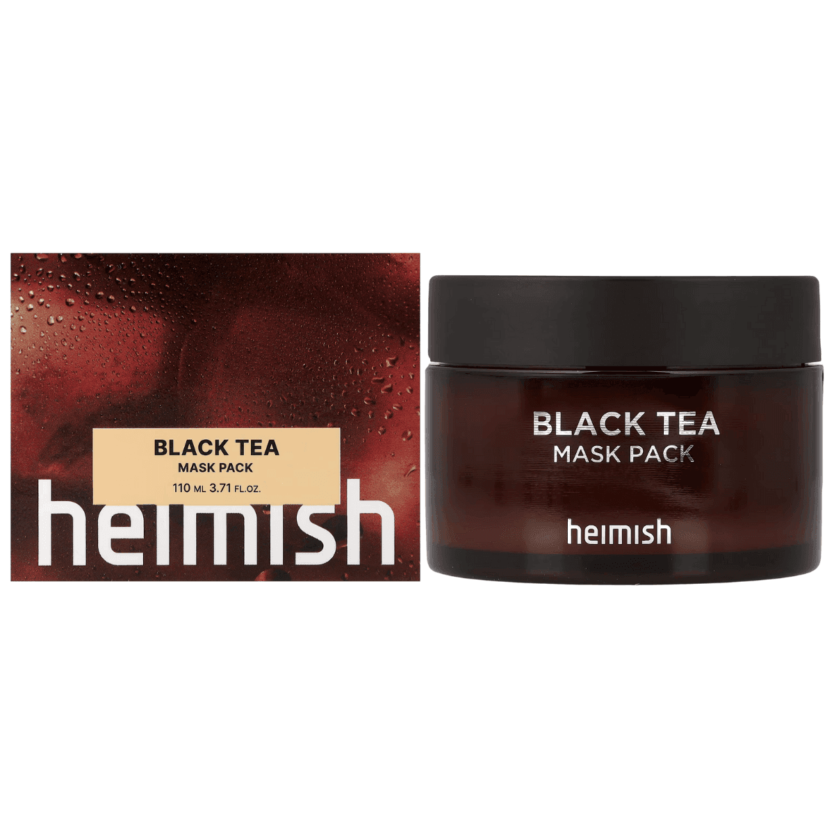 Black Tea Mask Pack, - odżywcza maska z czarną herbatą