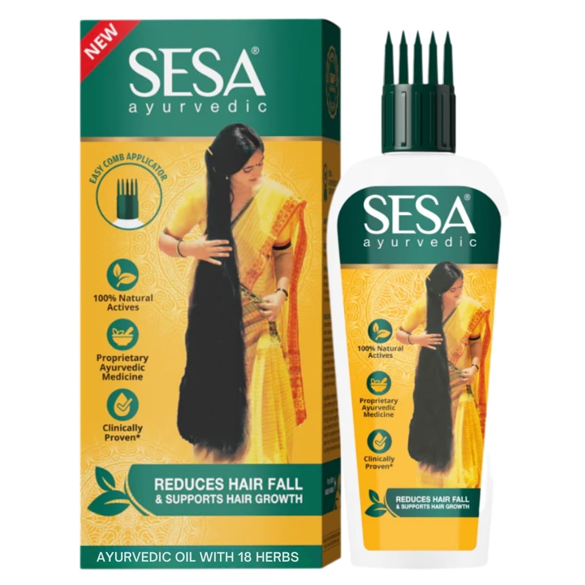 Ayurvedic Anti-Hair Fall Oil, - ajurwedyjski olej przeciw wypadaniu włosów