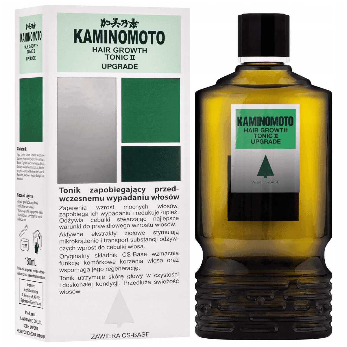 Hair Growth Tonic II upgrade, - Tonik do włosów hamujący łupież, świąd i wypadanie włosów