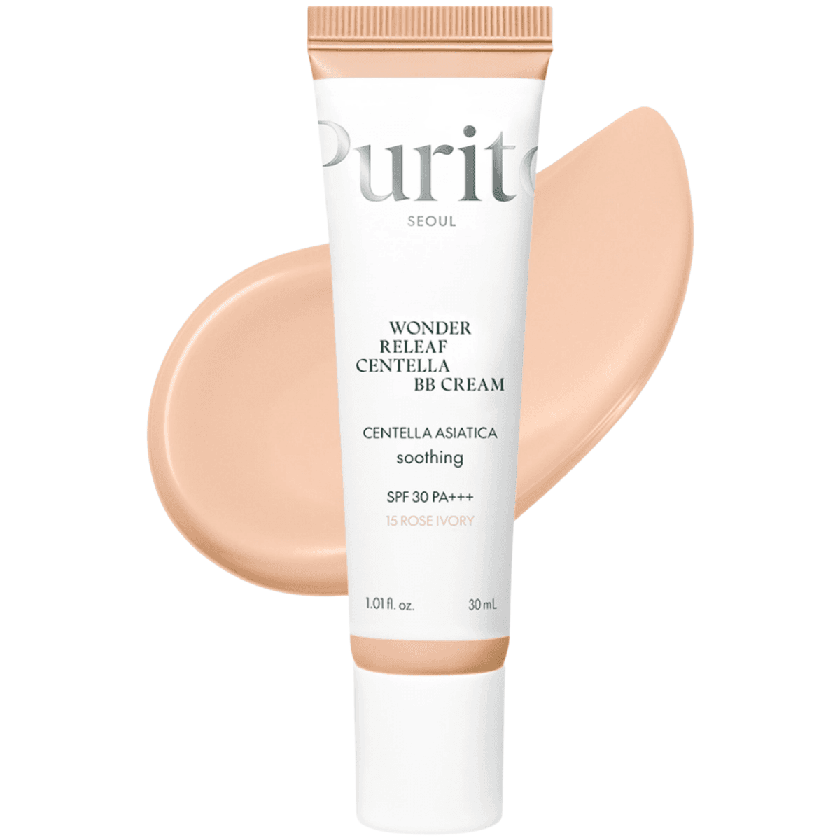 Wonder Releaf Centella BB Cream #15 Rose Ivory, - krem BB do twarzy