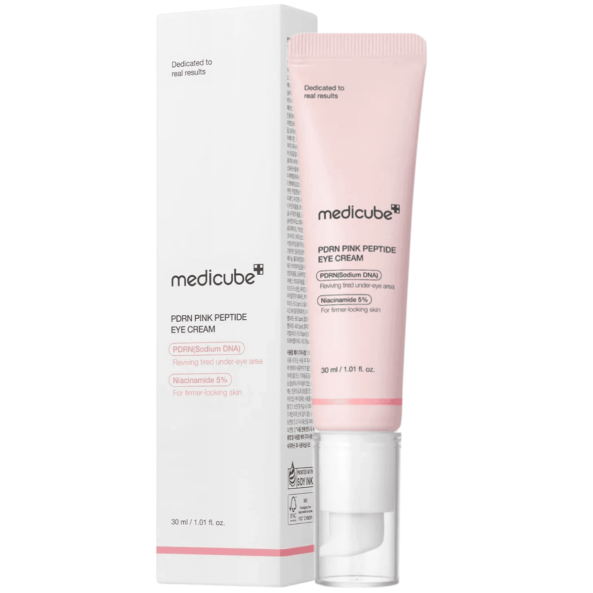 PDRN Pink Peptide Eye Cream, - peptydowy krem pod oczy z PDRN i niacynamidem